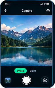 In-app camera